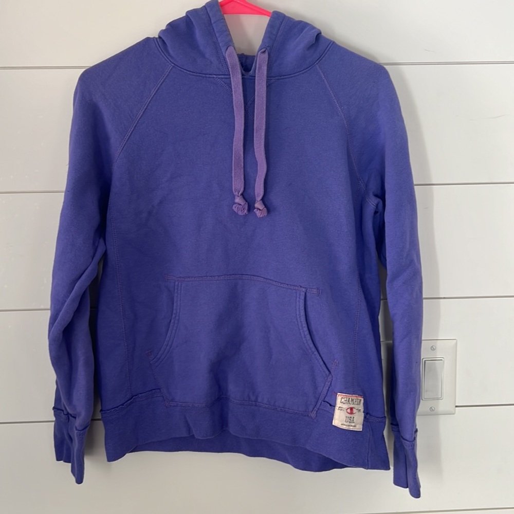 Champion Purple Hoodie
